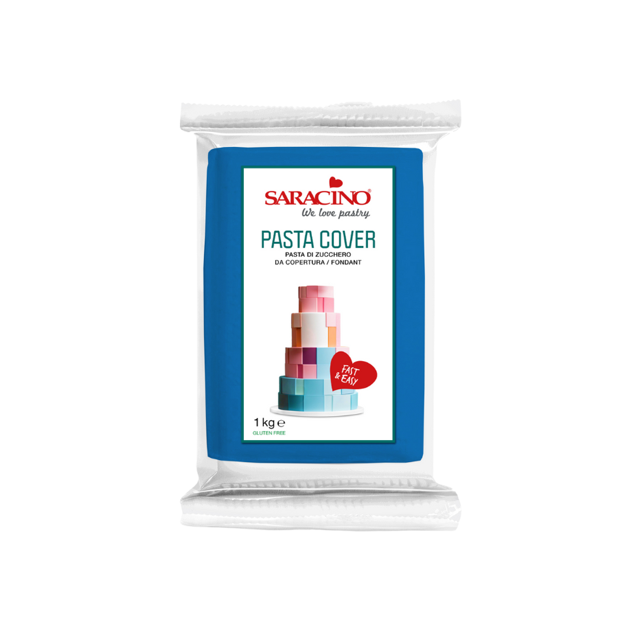 Saracino Pasta Cover Blue Sugarpaste Fondant 1kg