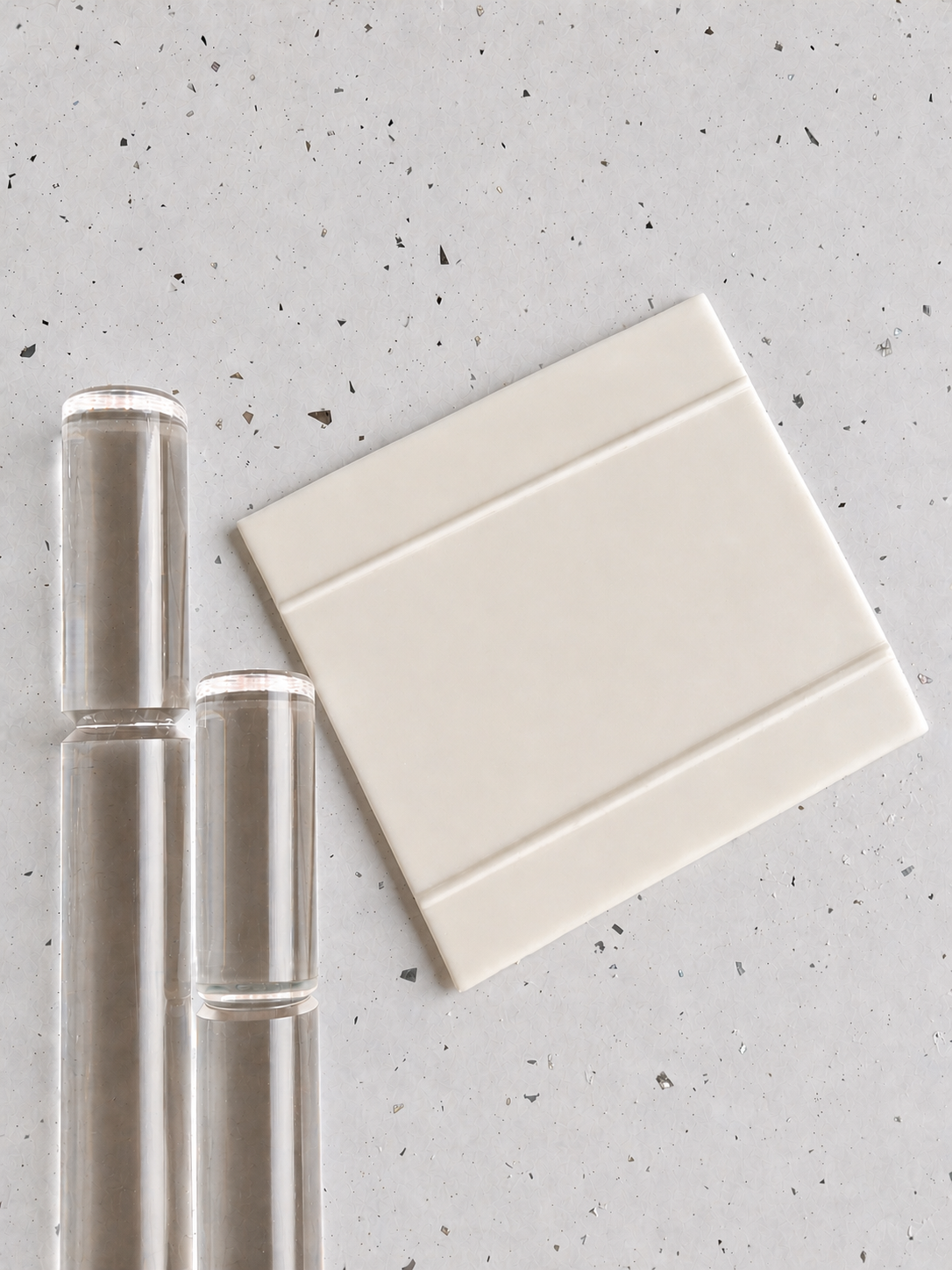 The Petal Rolling Pin - Precision Cast Acrylic Rolling Pin - Prop Options