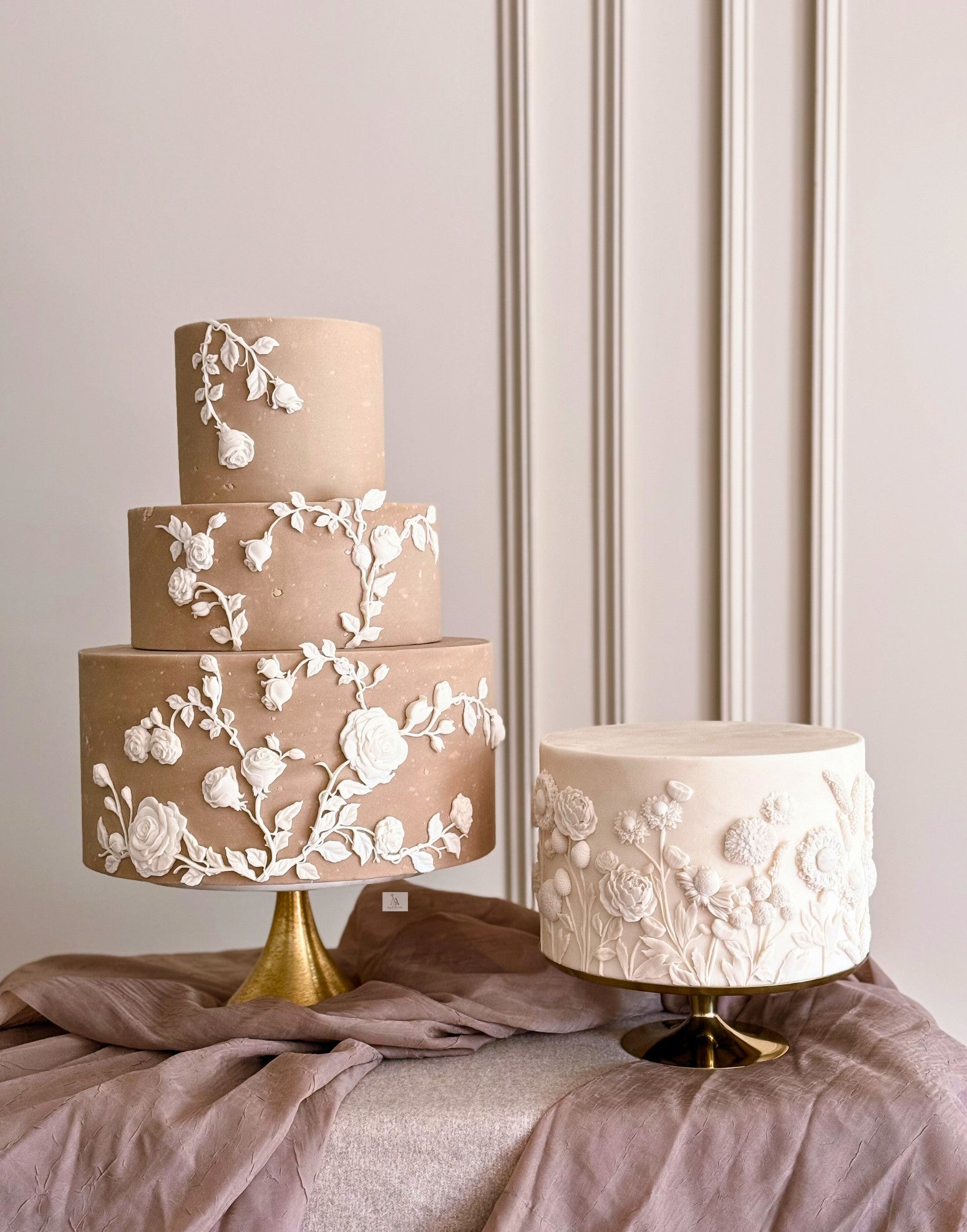 Angela Morrison Silicone Moulds – Lace & Floral Collection - Prop Options