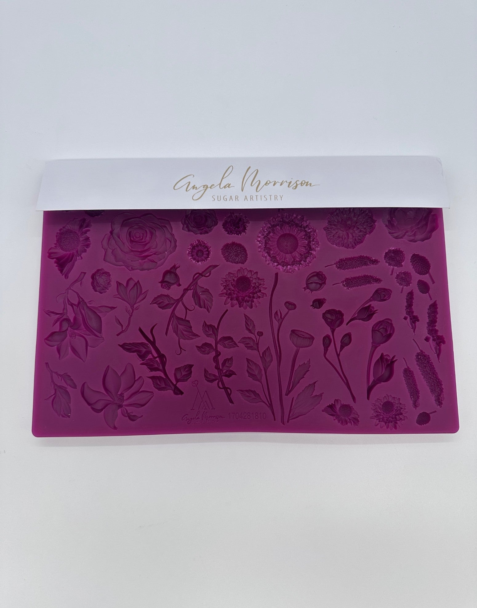 Angela Morrison Silicone Moulds – Lace & Floral Collection - Prop Options