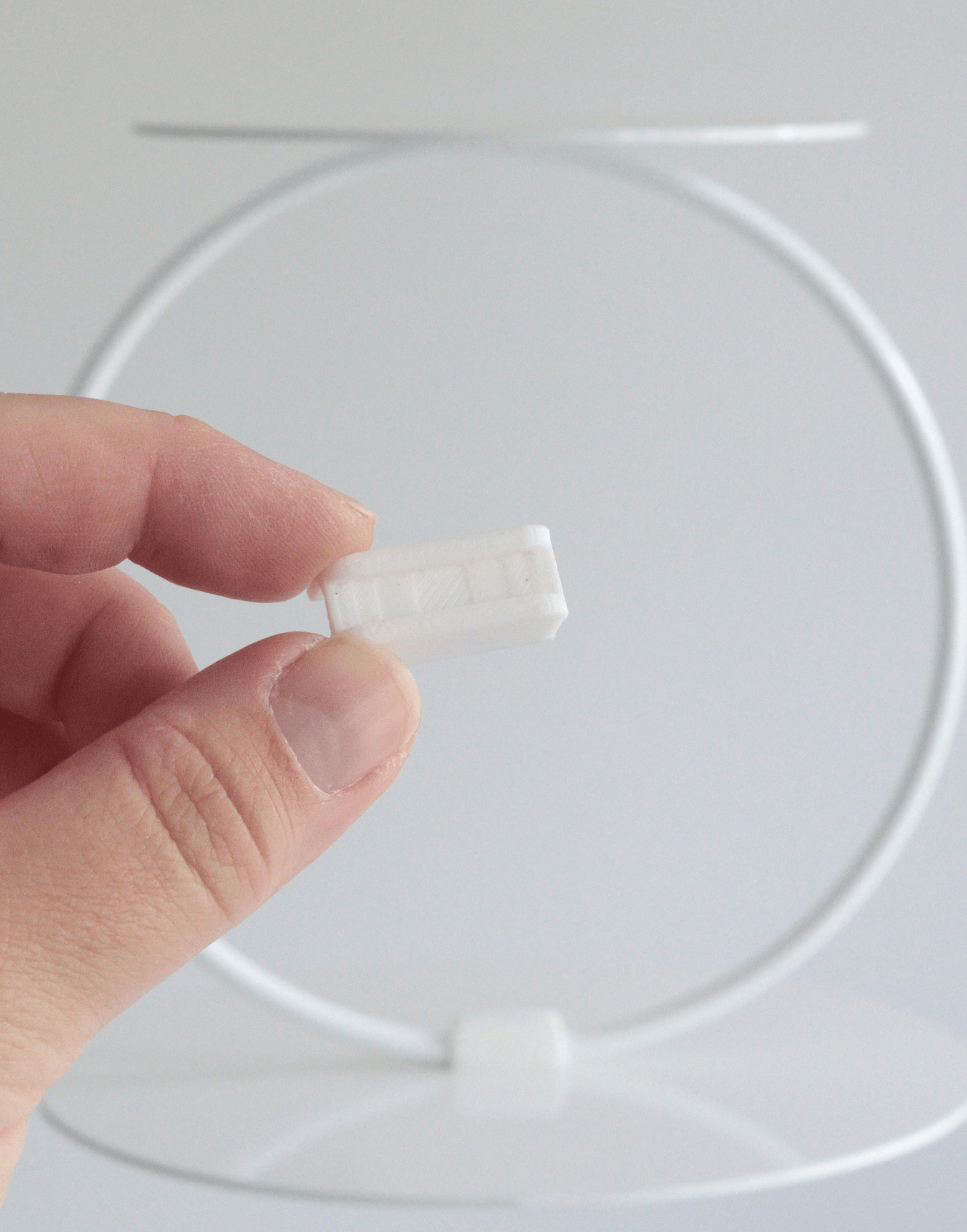 Bespoke Personalised Acrylic Insert for Hoop tier spacer - Prop Options