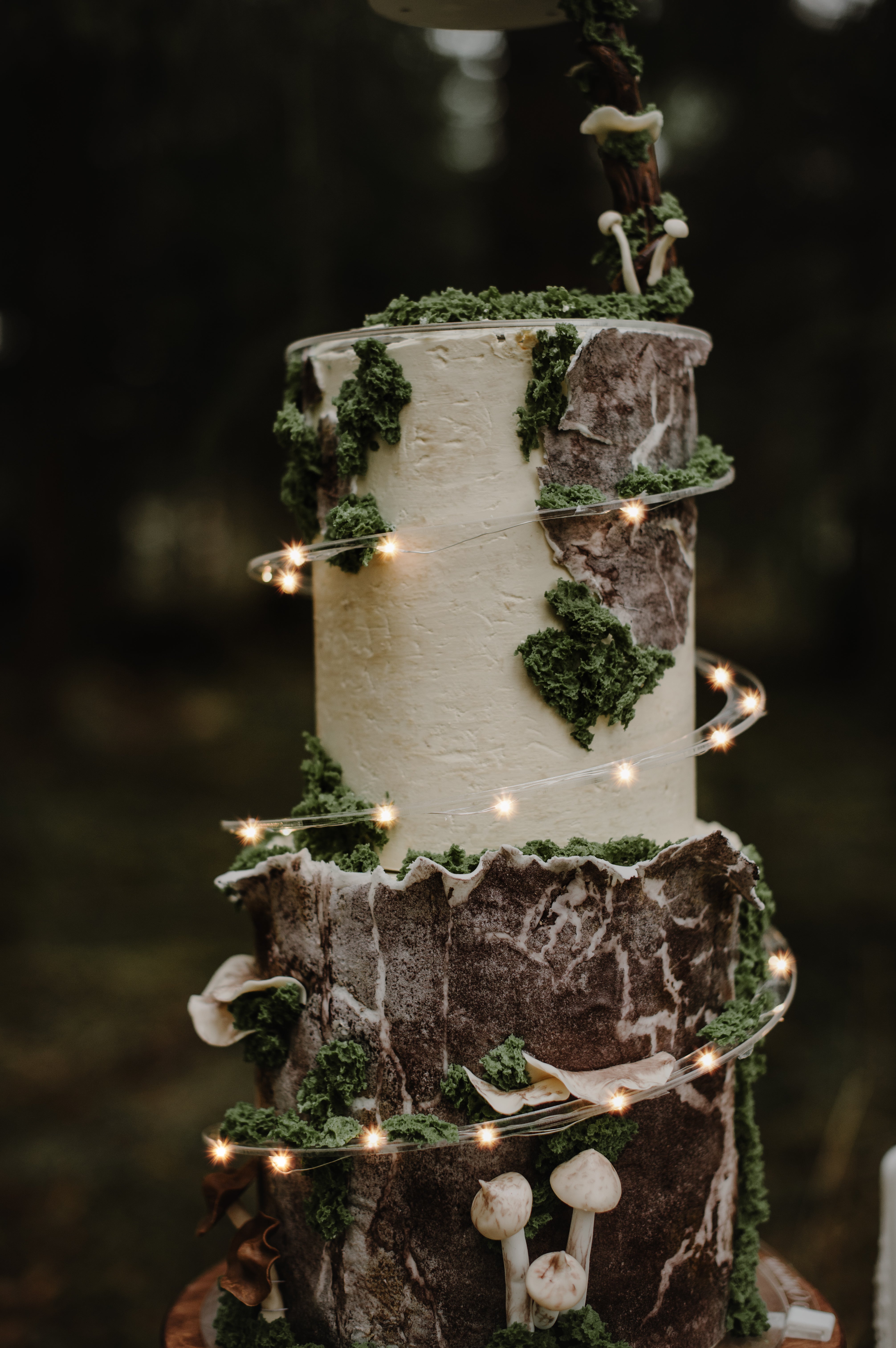 Cake Spiral™ - Acrylic Wrap for Tiered Cakes - Prop Options