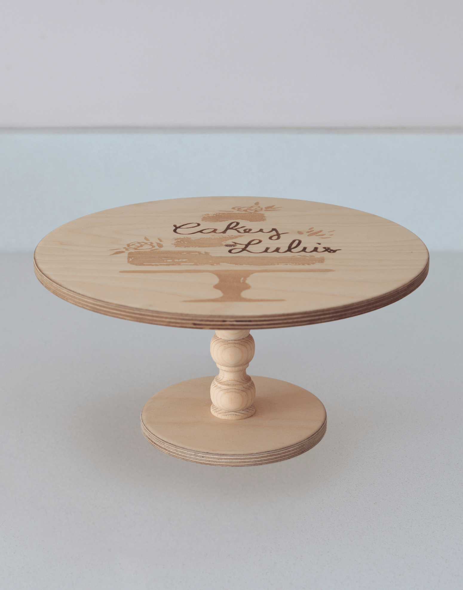 Premium Add - On: Bespoke Personalisation for Wooden Cake Stands - Prop Options