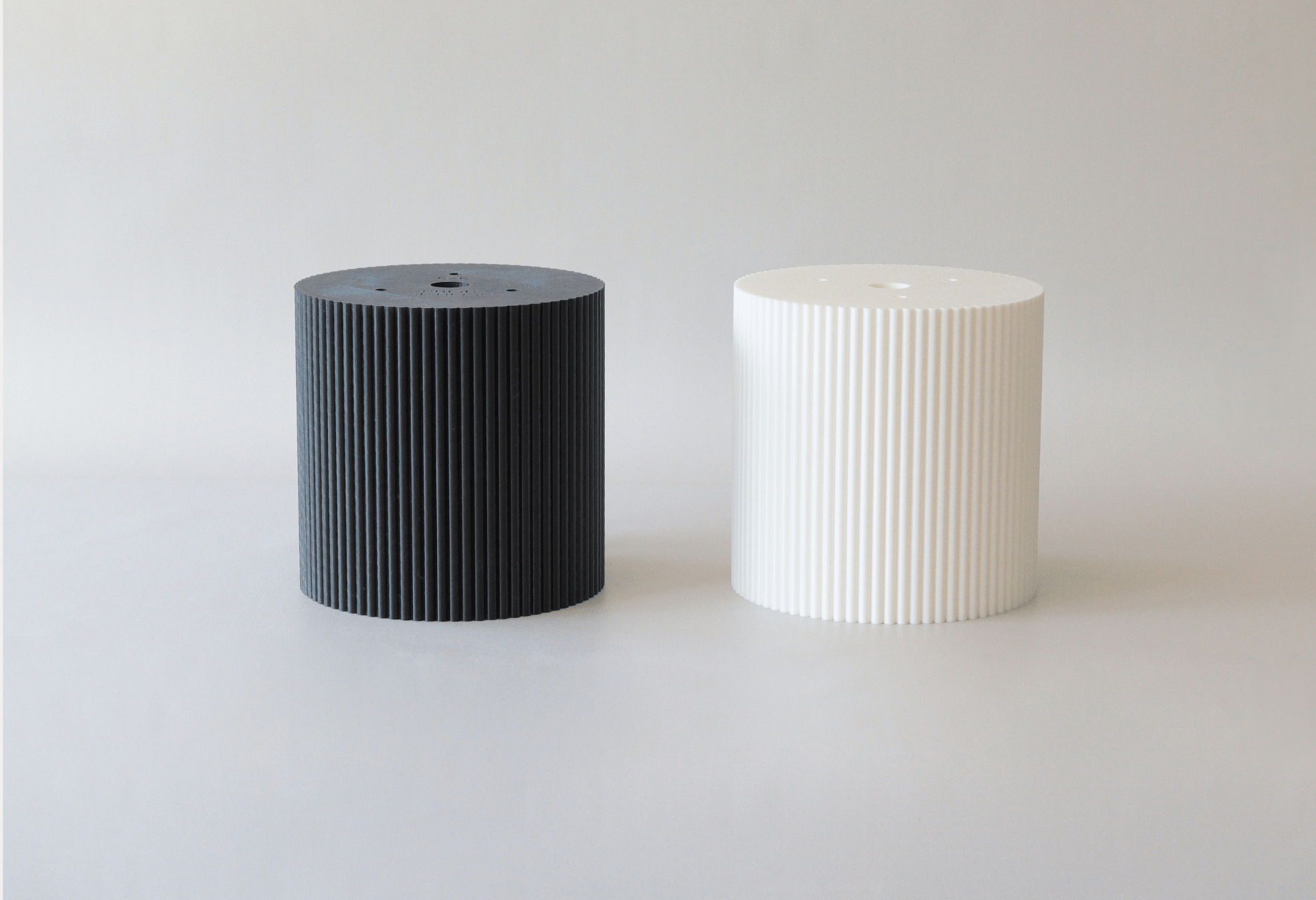 Round Reeded Cake Separator - Prop Options