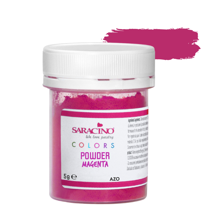 Magenta Edible Colour Dust – Fat Soluble Powder for Cake Decorating