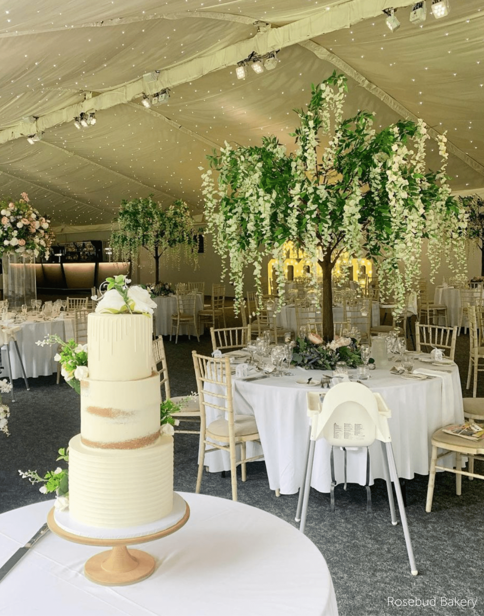 The Hourglass Scandinavian birch stand - Prop Options