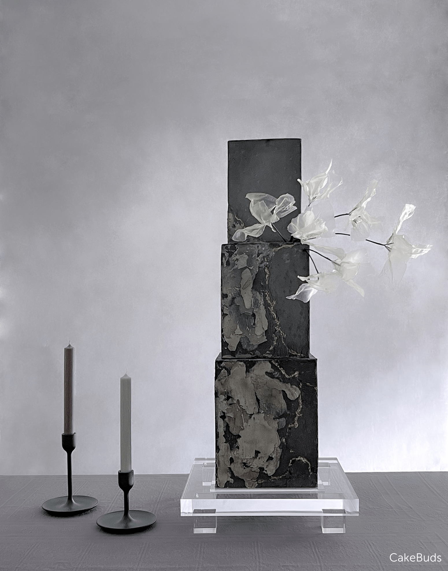 The Stage - Acrylic Footed Cake Stand - Prop Options