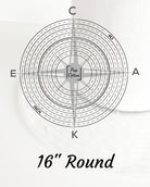 Prop Options 16" Round Cake Compass